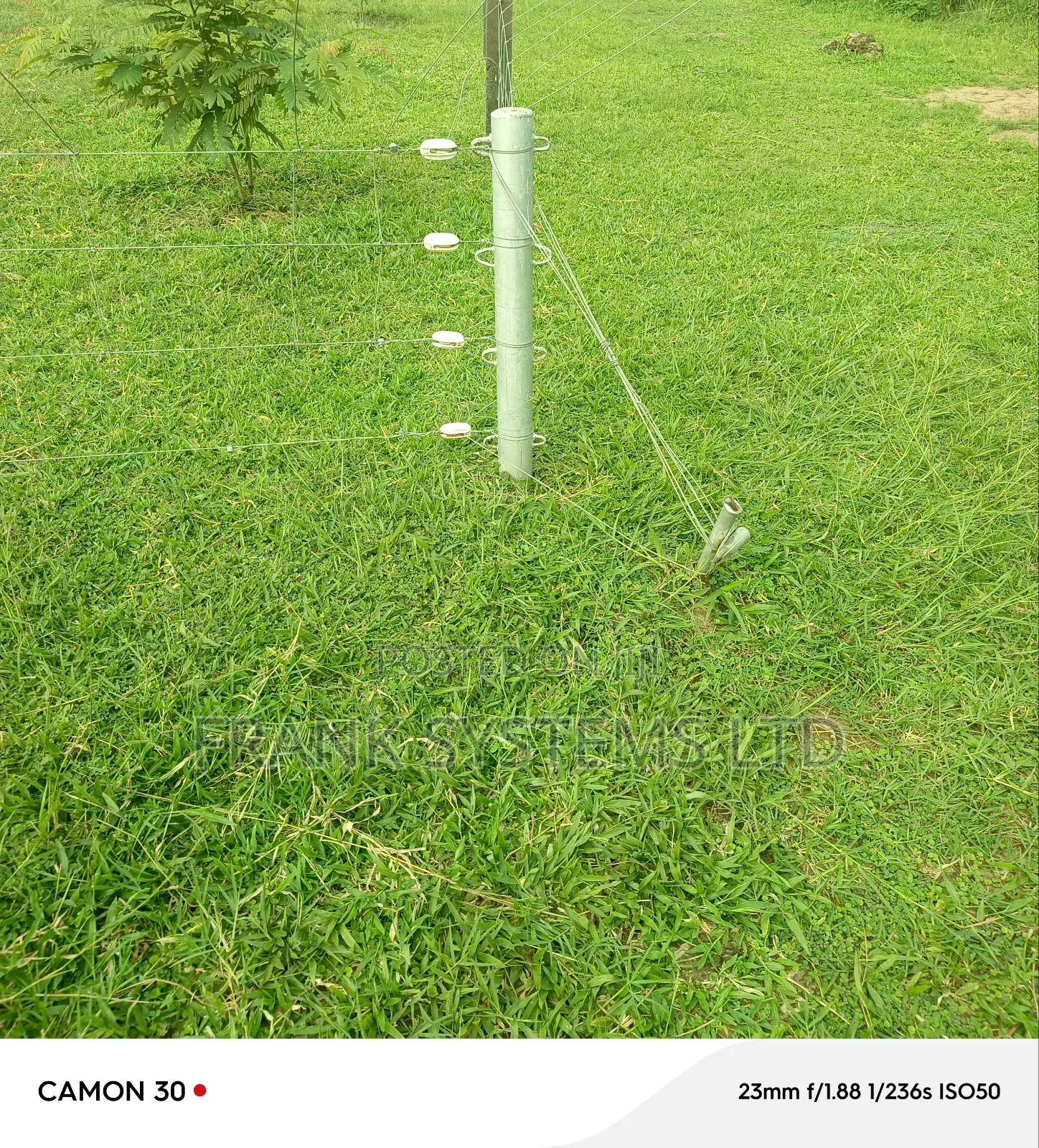 Electric Fence on Farm Land/Parks