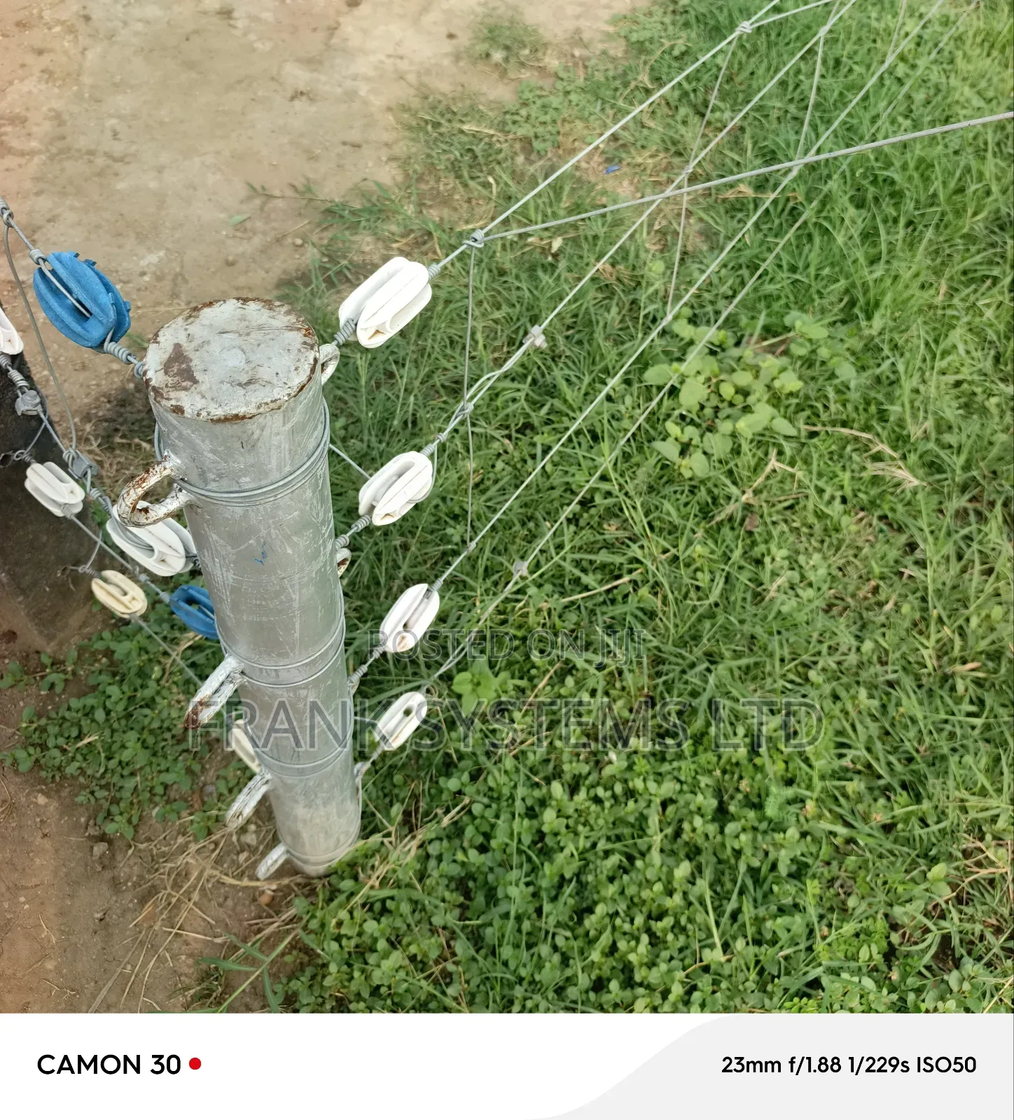 Electric Fence on Farm Land/Parks