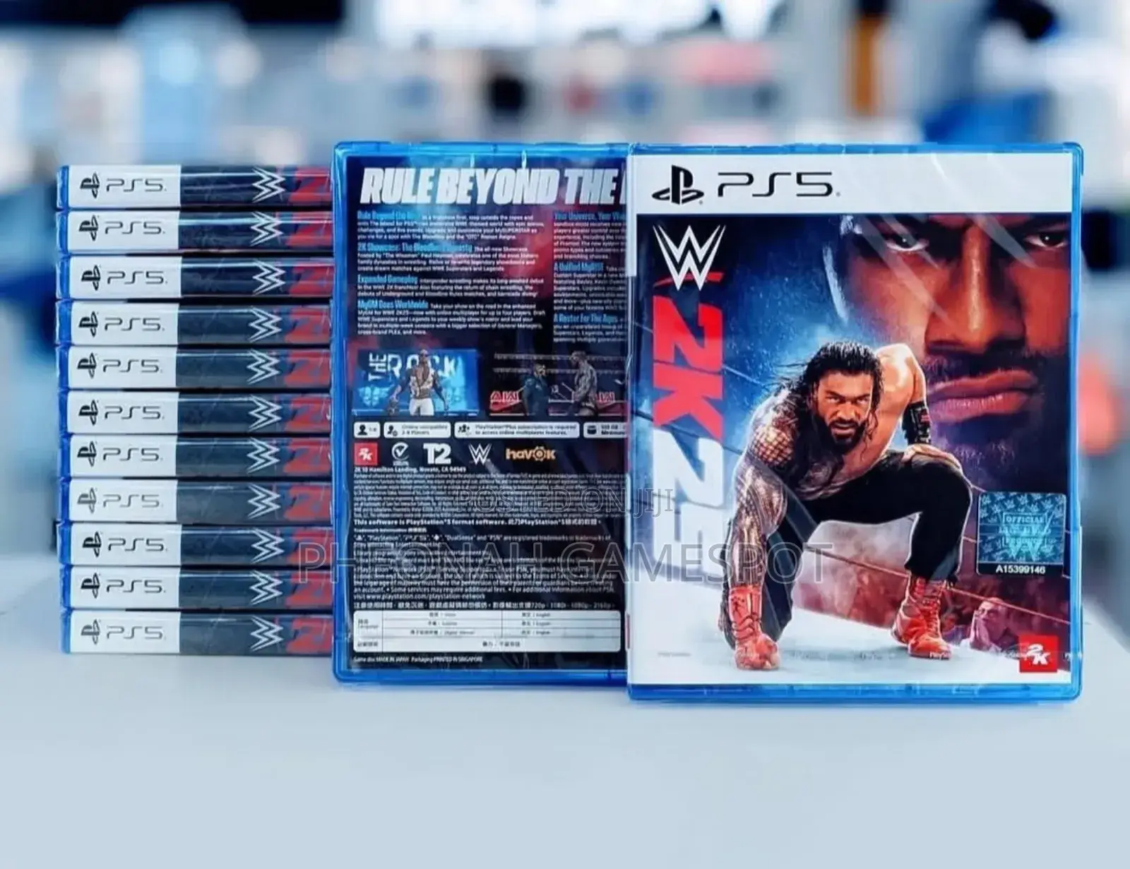 Wwe2k25 Video Game Cd For Ps5 Step Into The Ring.