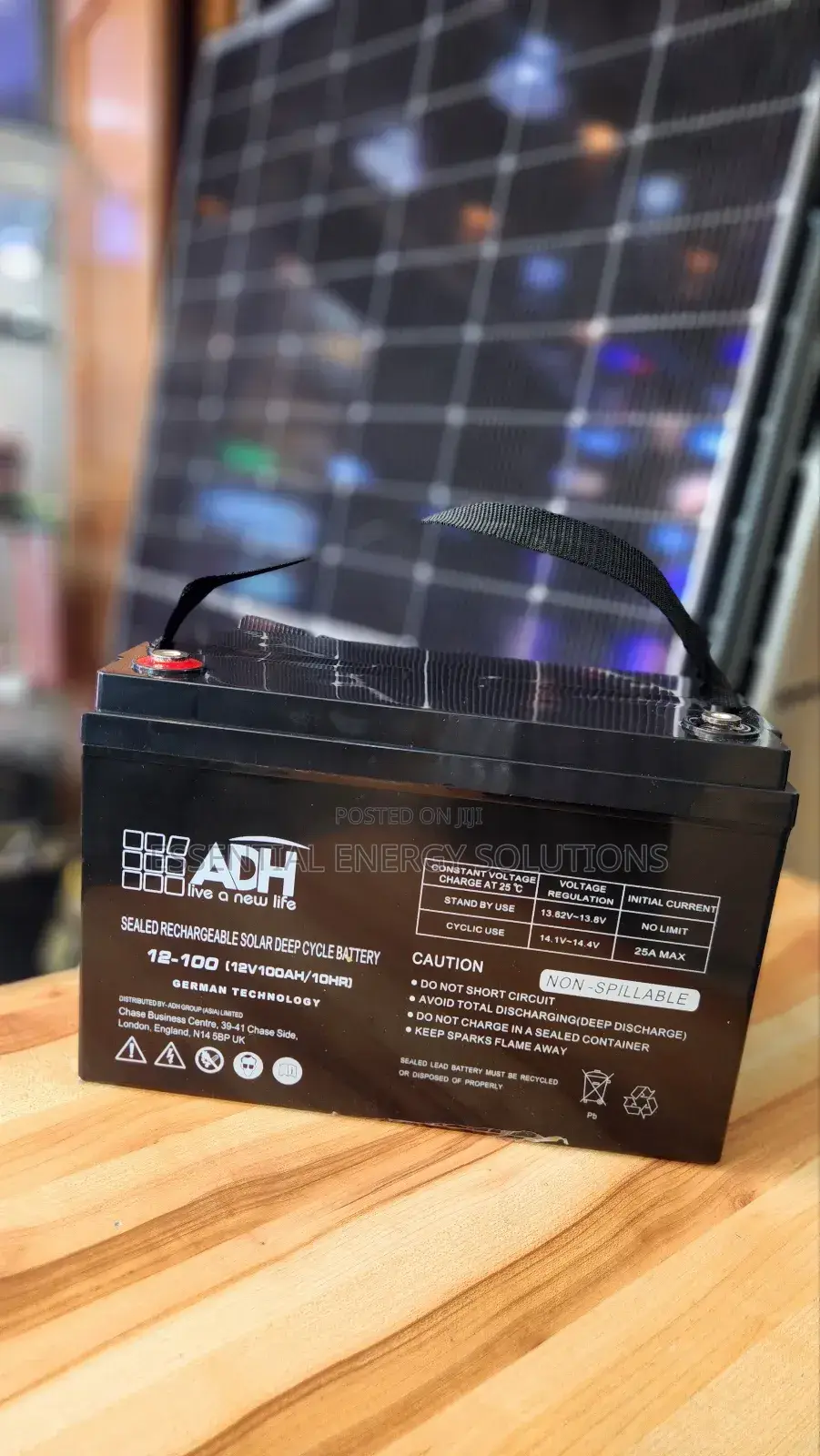 100ah 12v Gell Battery
