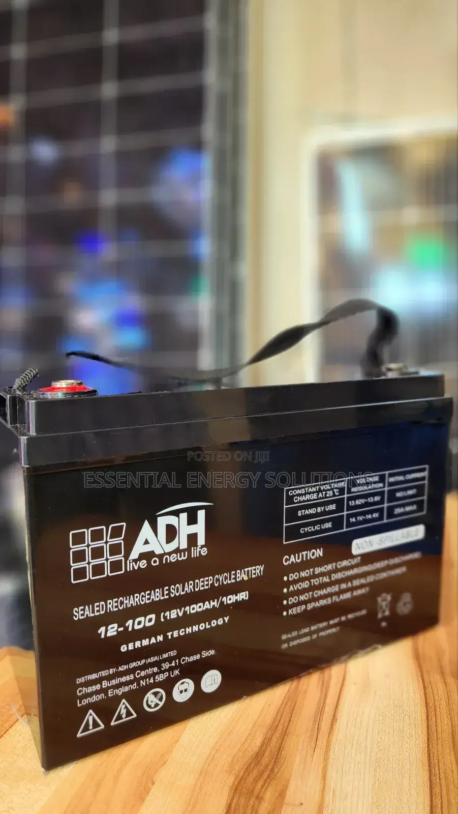 100ah 12v Gell Battery