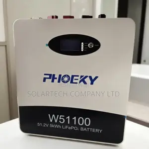 Expandable Phoeky 5kwh 48v Lithium-Ion Battery