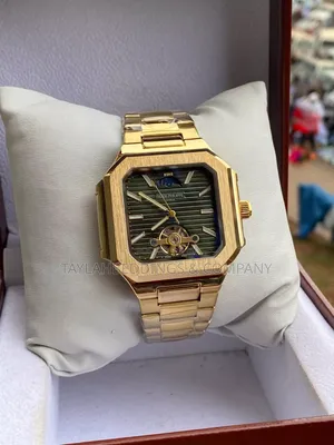 Patek Philippe Cubitus Rose Gold Replica Watch Dial Square Chocolate