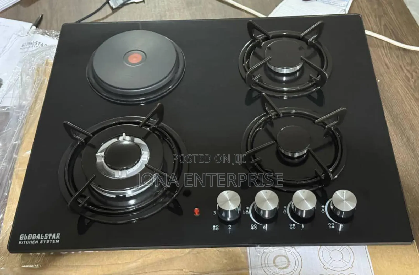 Globstar Gas Cooker 3+1