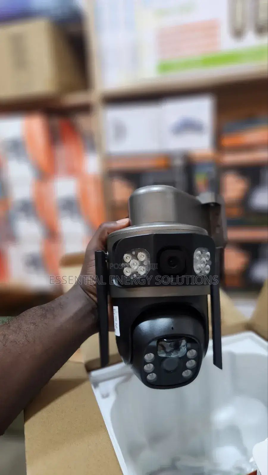 Dual Lenz Ptz Solar Camera