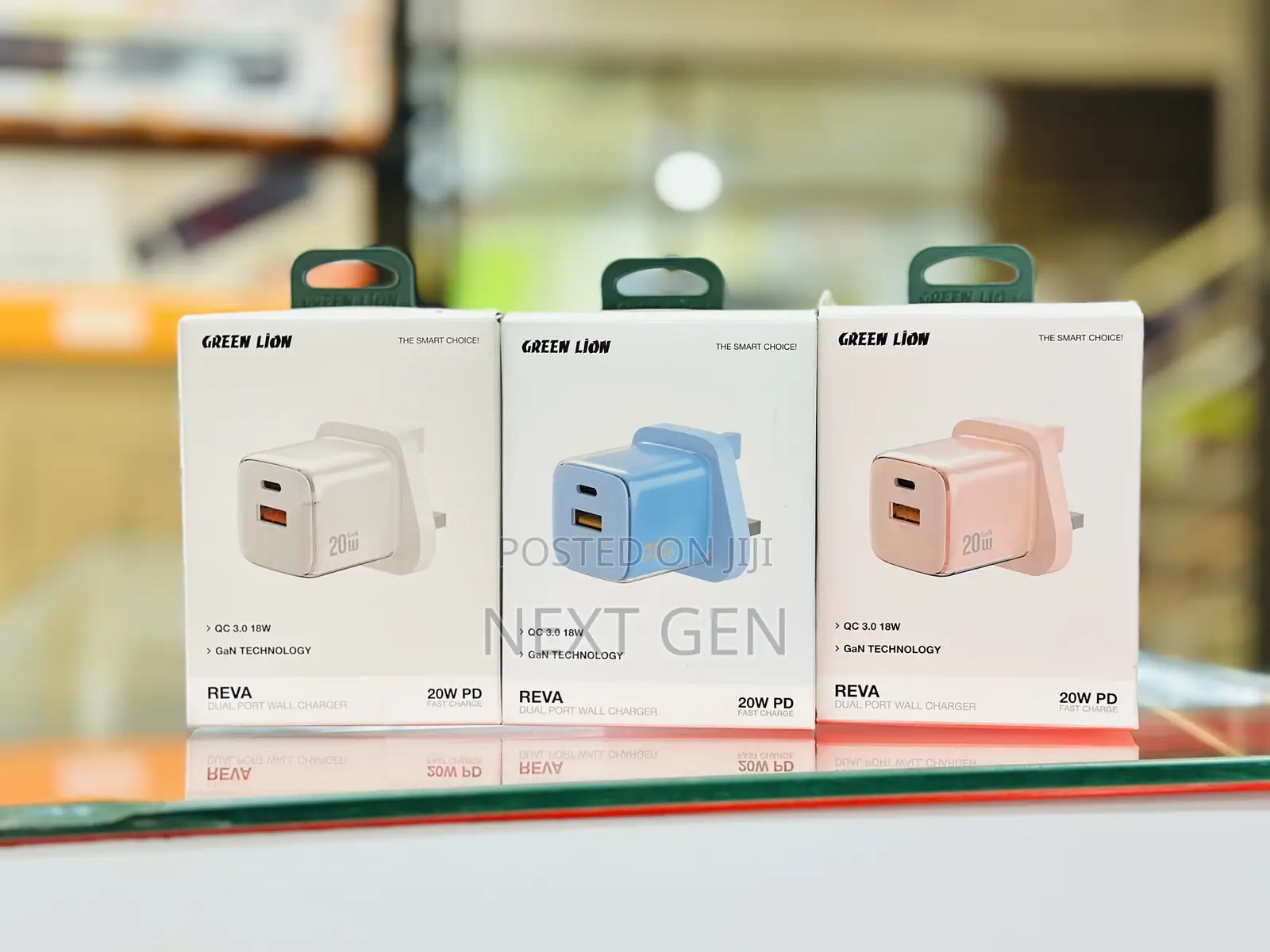 Green Lion Reva Plugs With 20w Pd