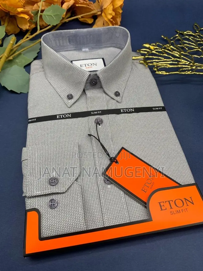 Gray Eton Shirt