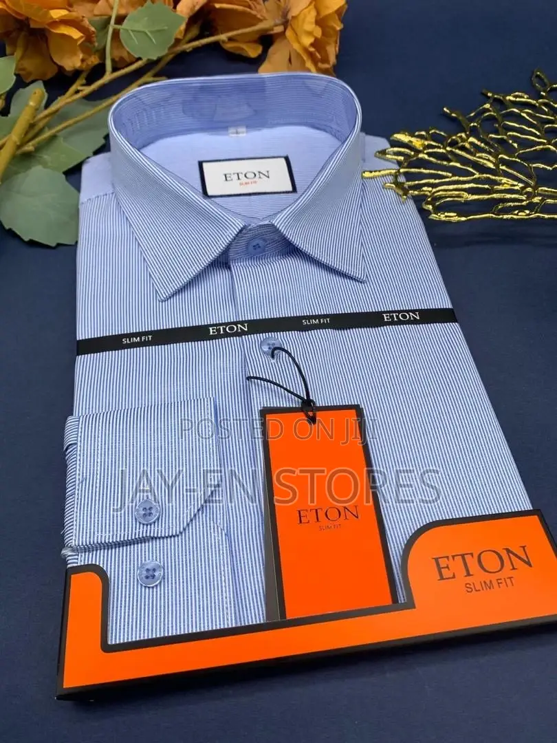 Shades of Blue Eton Shirt