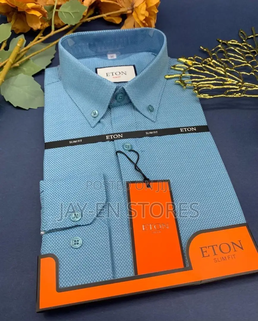 Shades of Blue Eton Shirt