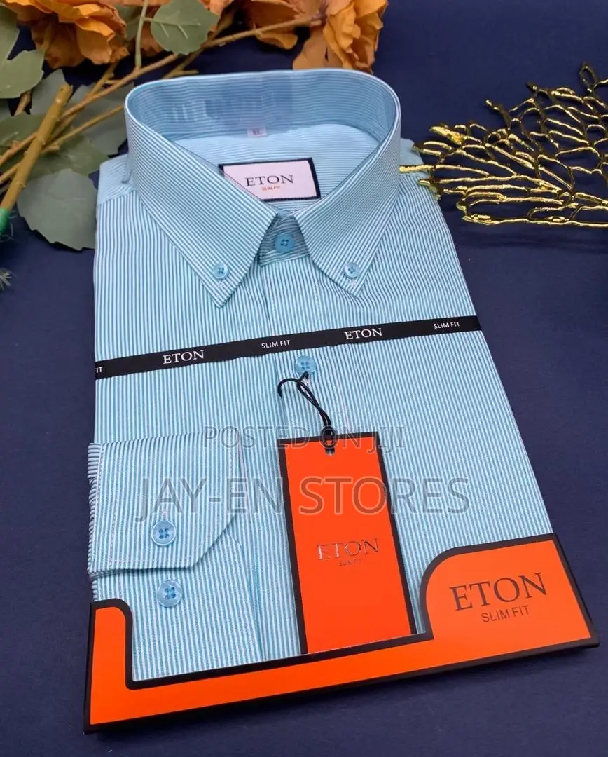 Shades of Blue Eton Shirt