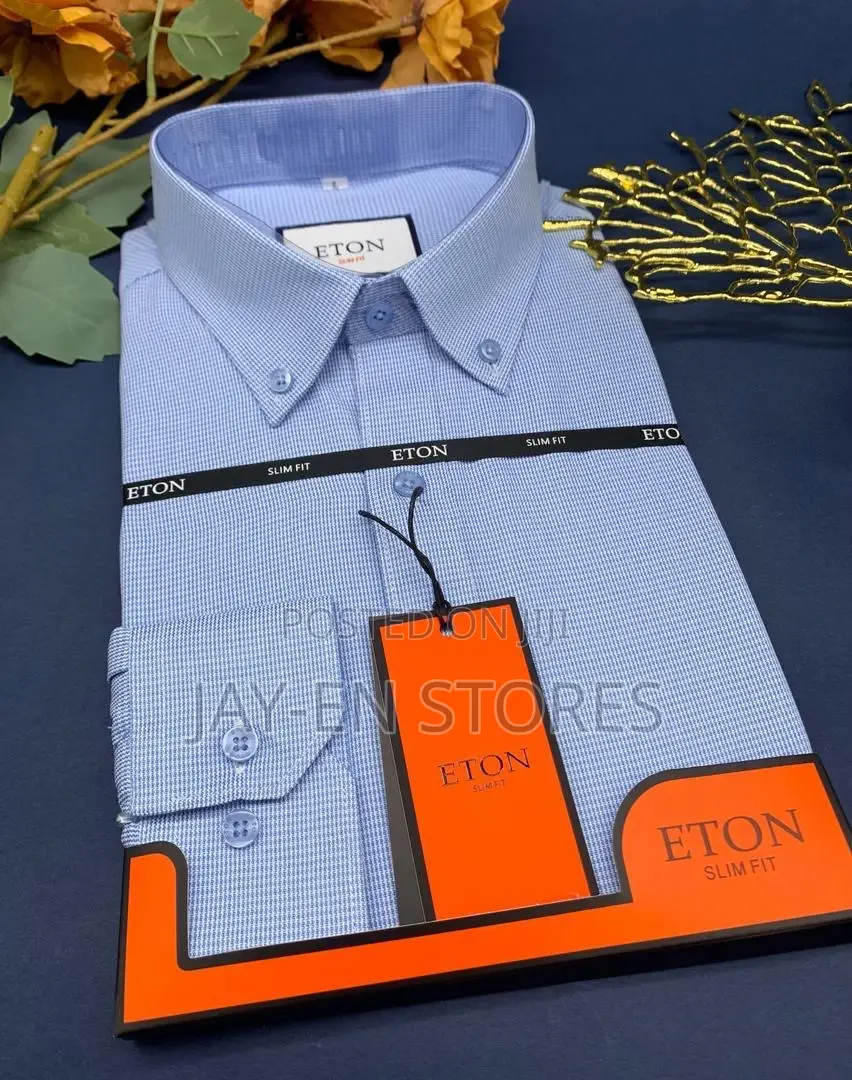 Shades of Blue Eton Shirt