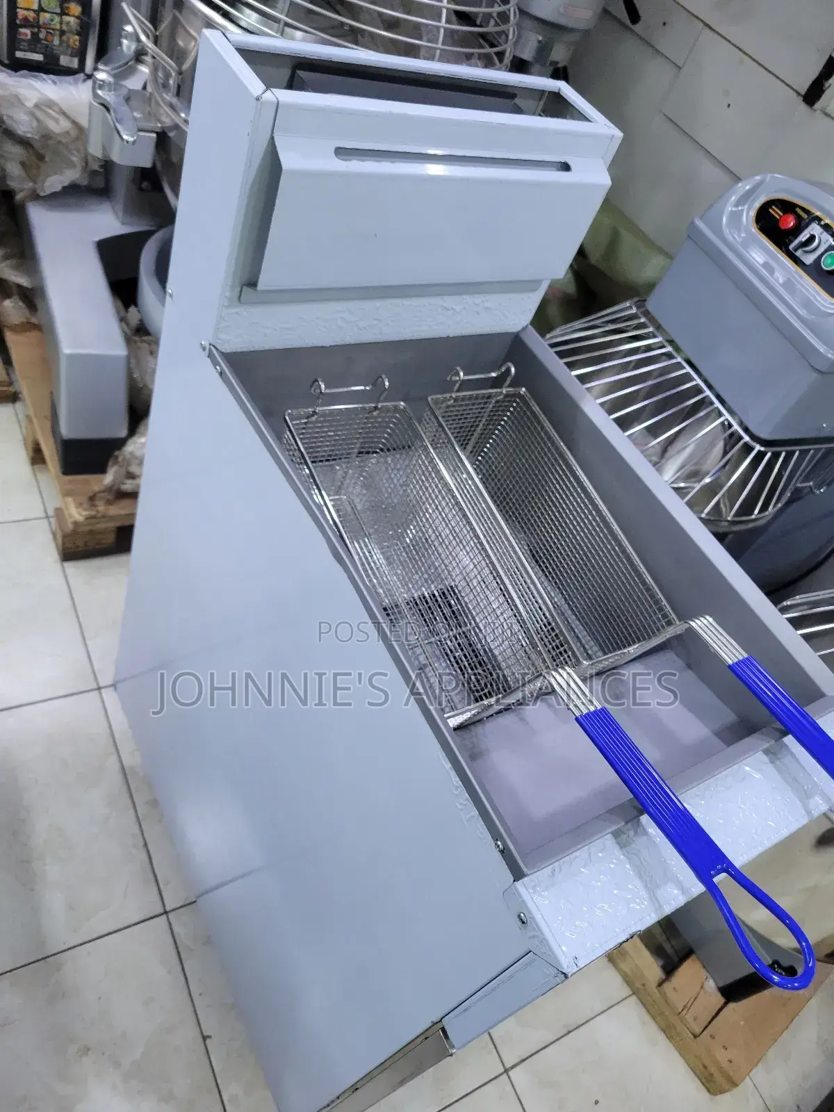 Commercial Heavy Duty Gas Deepfryer Double 25l