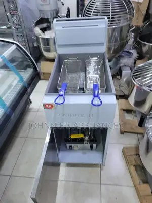 Commercial Heavy Duty Gas Deepfryer Double 25l