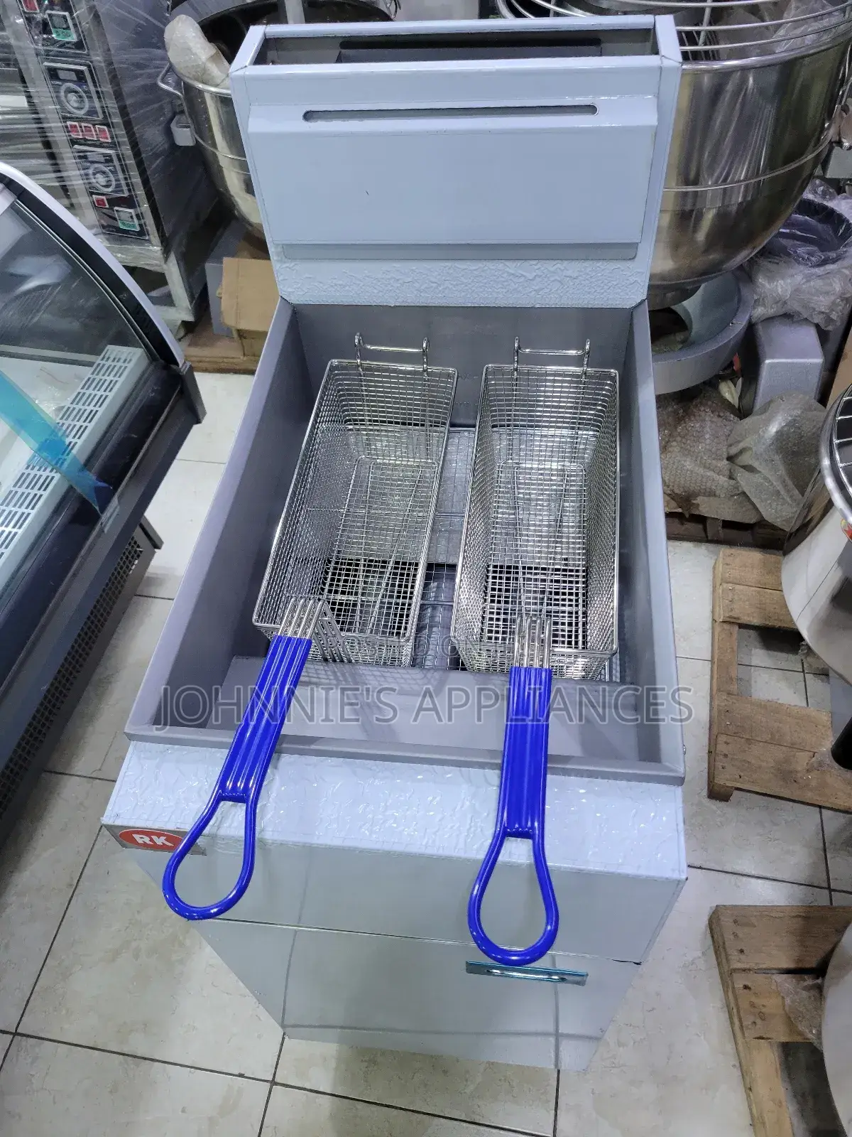 Commercial Heavy Duty Gas Deepfryer Double 25l