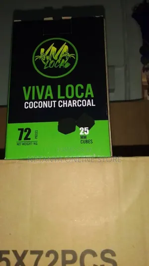 Coconut Charcoal Cubes 72pcs