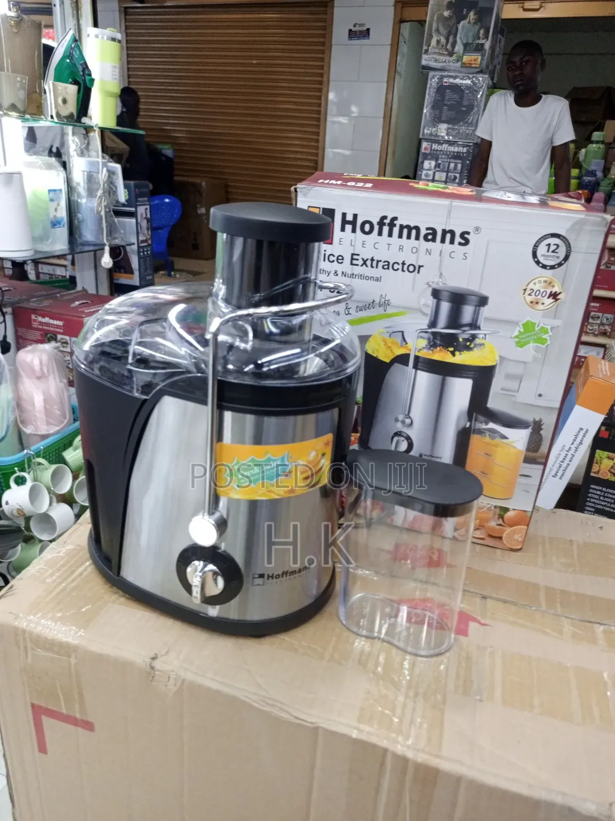 Hoffmans Electronics Hm-622 Juice Extractor.