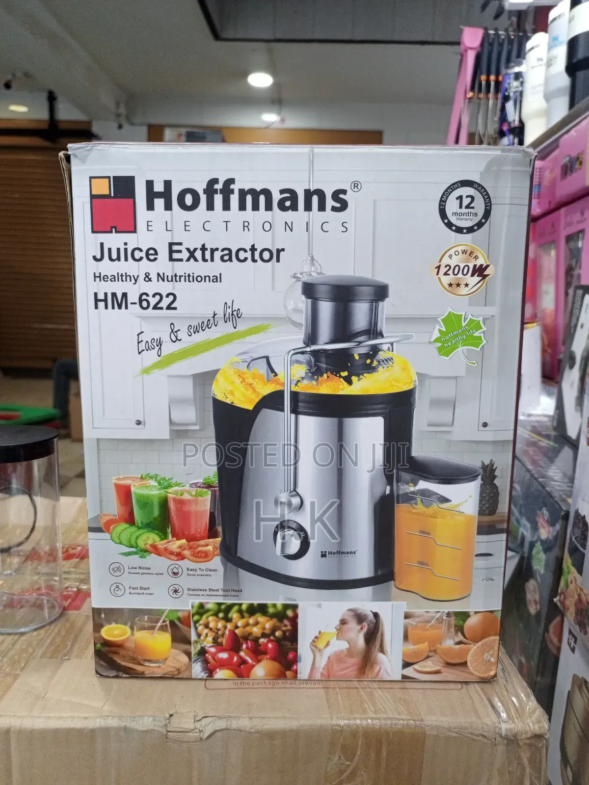 Hoffmans Electronics Hm-622 Juice Extractor.