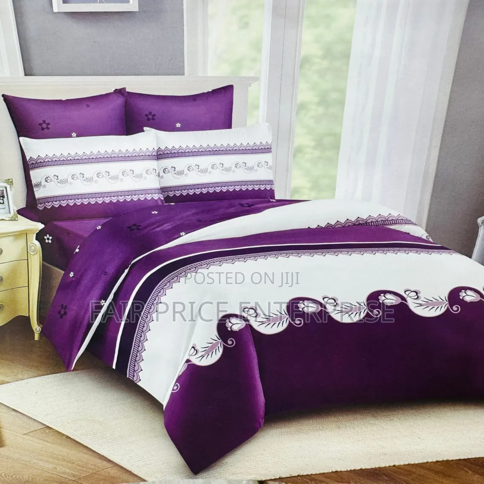 4pcs in 1 Set Bedcover 5x6
