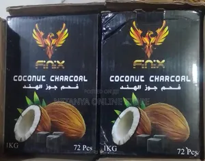 Finix Coconut Quality Shisha Charcoal 72pcs