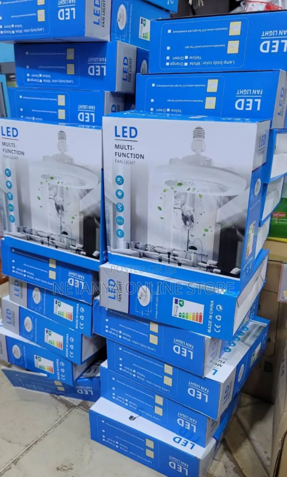 Multifunctional Fan And Bulb Light