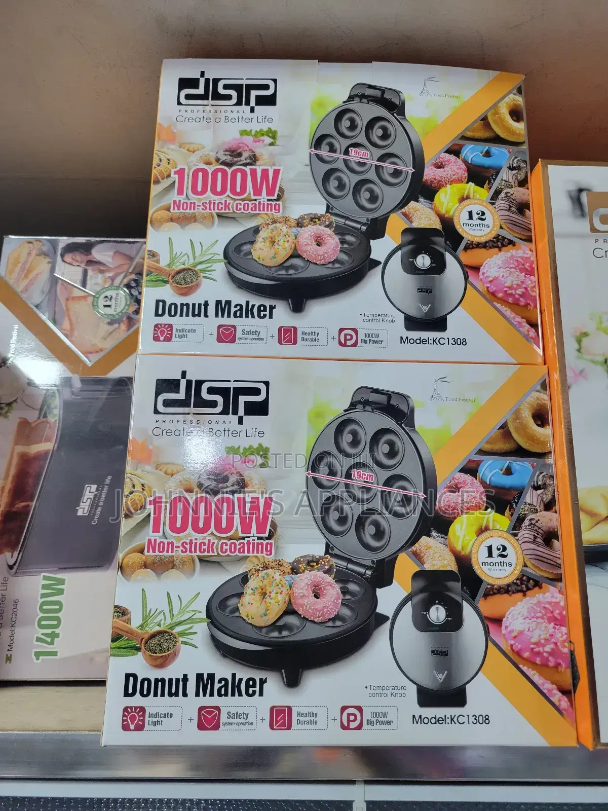 DDP Non Stick Coating Donut  Maker Machine
