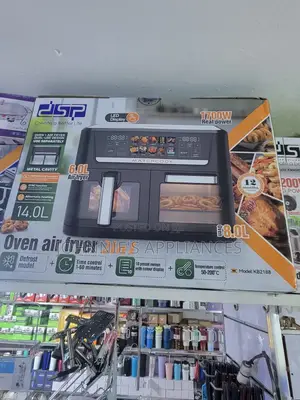 DSP 2in1 Electric Oven and Airfryer Defrost Model 8l