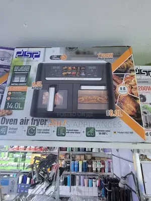 DSP 2in1 Electric Oven and Airfryer Defrost Model 8l
