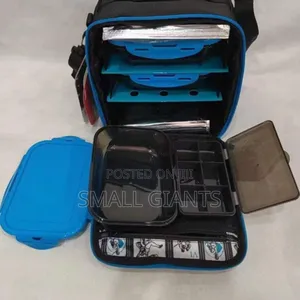 Heavy-Duty 3-Meal Lunch Bag With Containers