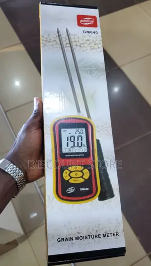 Moisture Meter With 2-Pin Probe for Rice Beans Maize Moisture Meter