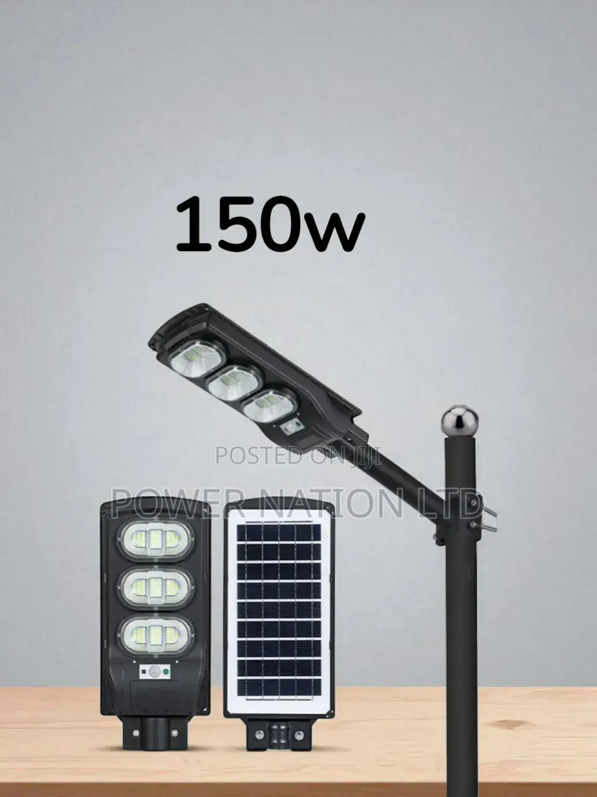 150w Hometech Solar Street Light