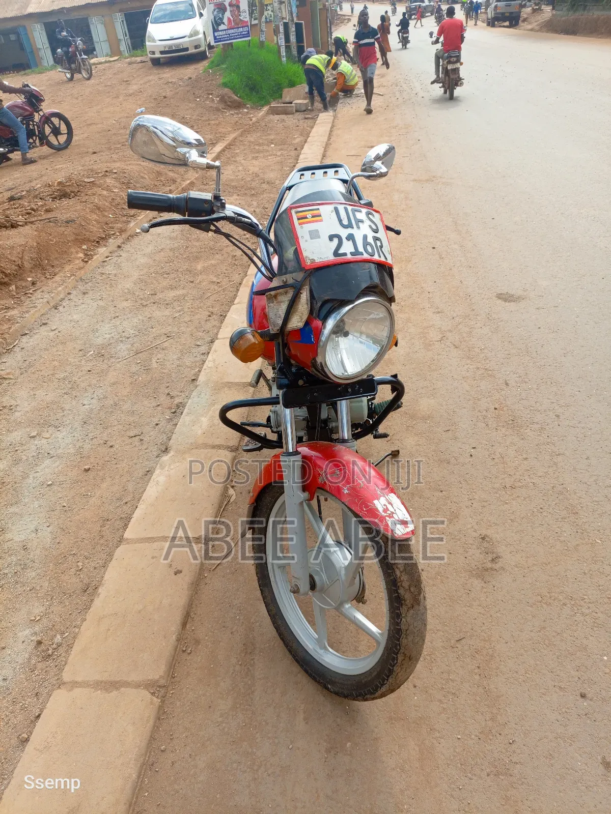 Bajaj Boxer 125 2024 Red