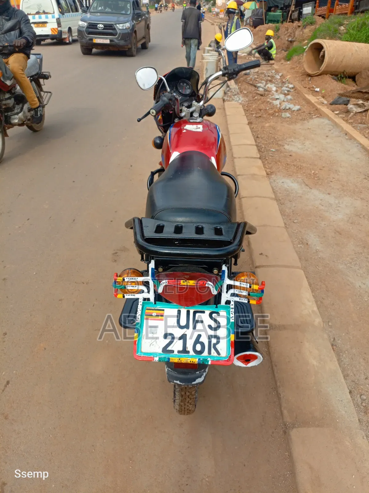 Bajaj Boxer 125 2024 Red