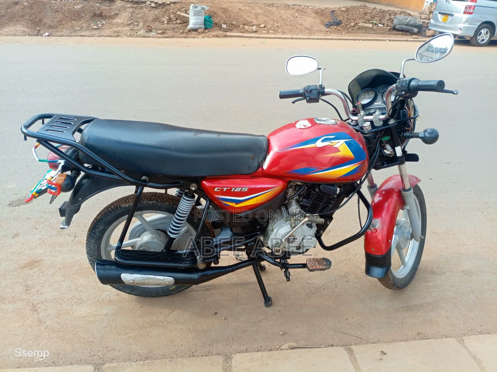 Bajaj Boxer 125 2024 Red