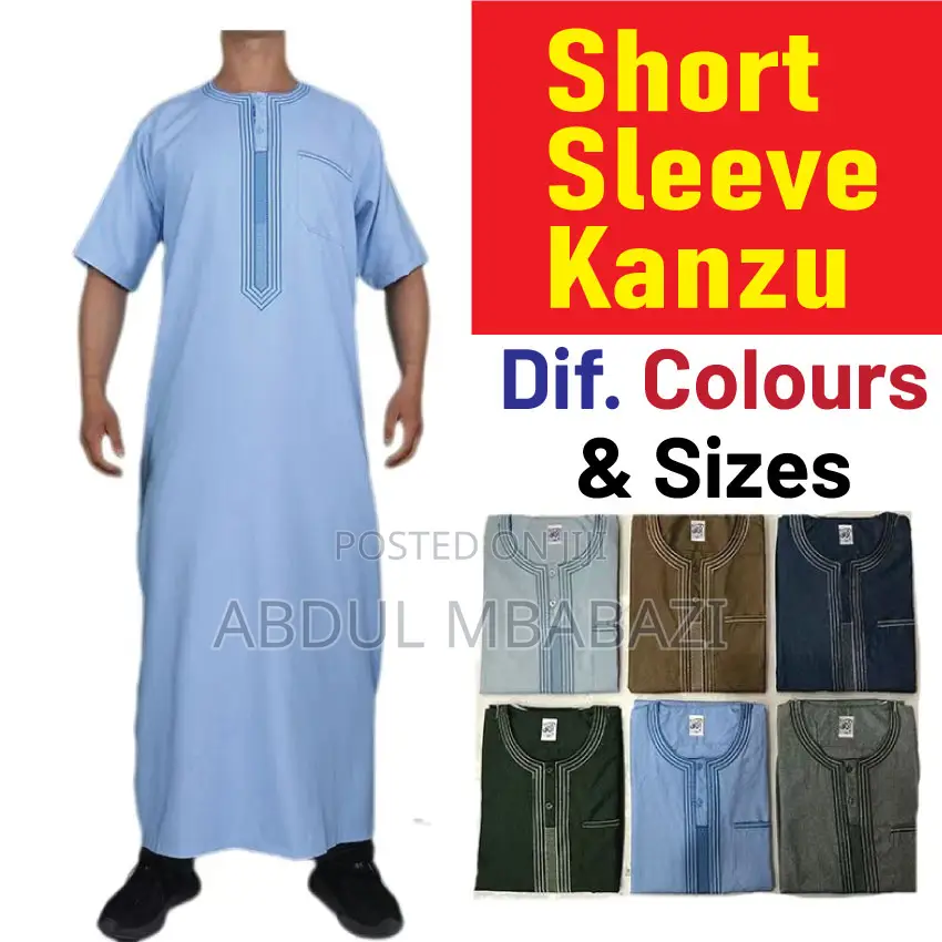 Short Sleeve Kanzu