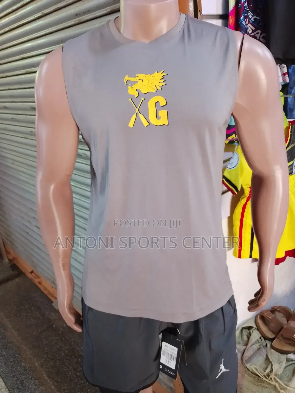 Gym Wear Shorts Two in One and Vest
