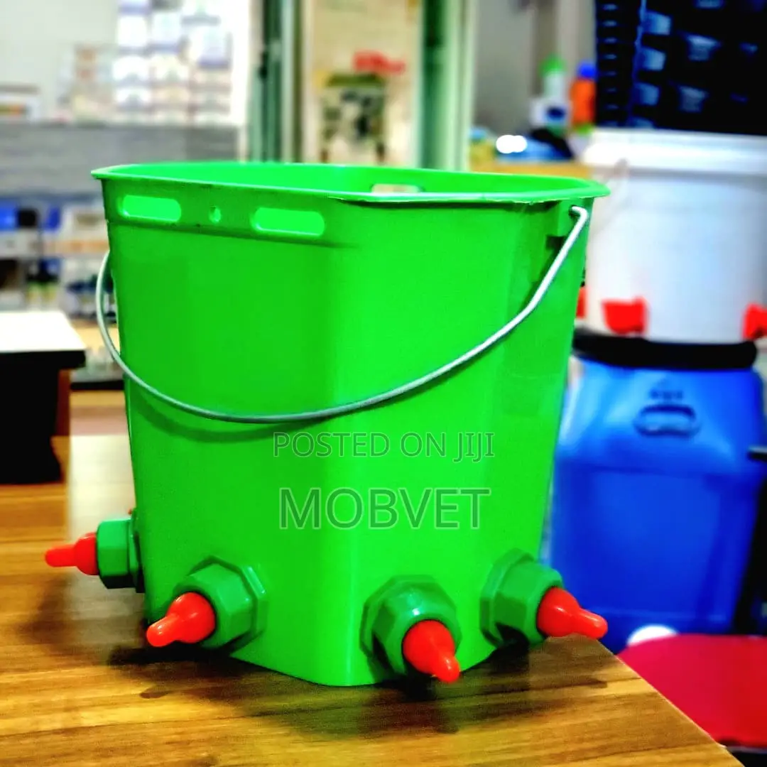 Animal Milk Feeder Buckets for Goats and Pigs