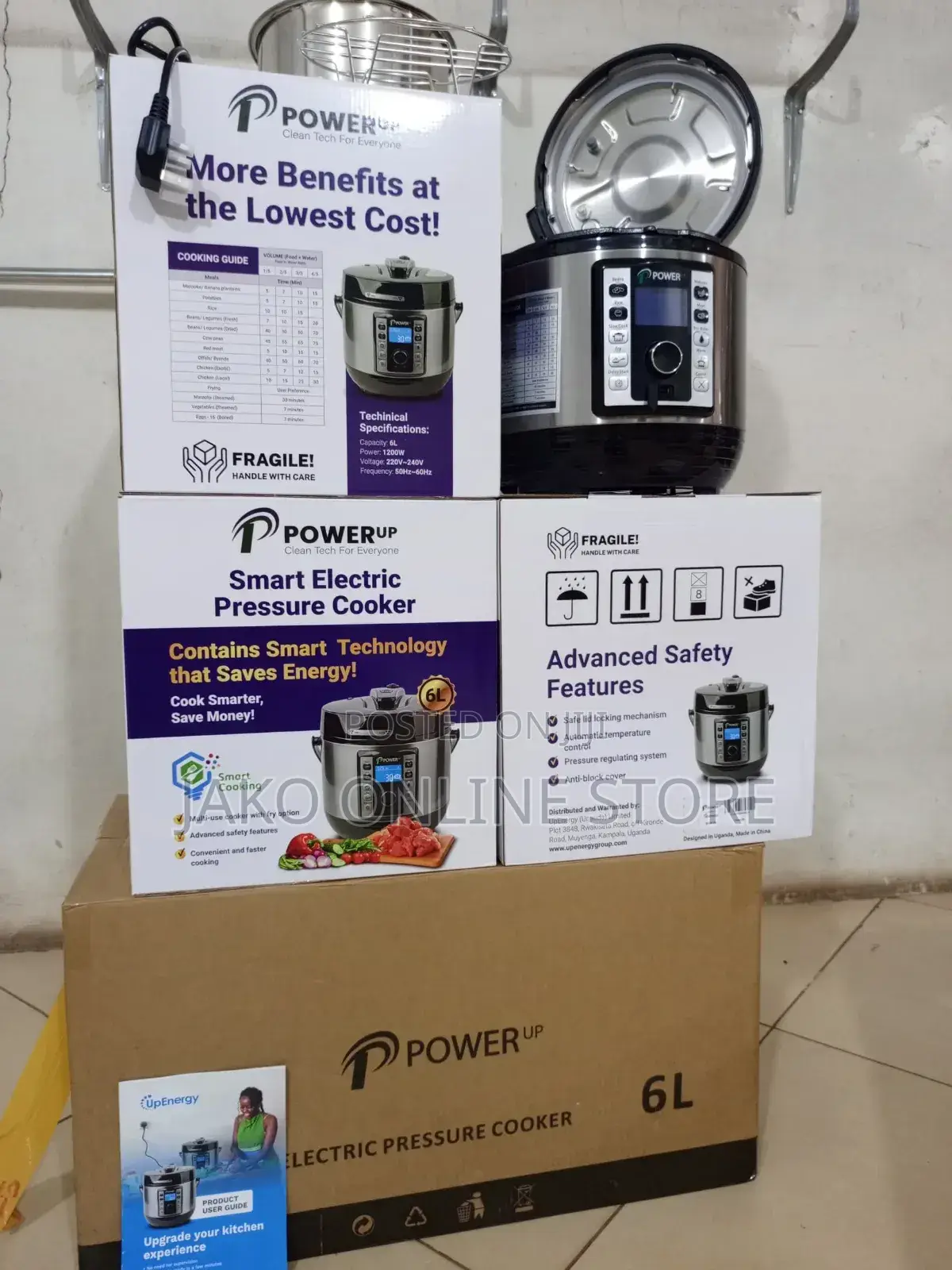 Powerup Smart Electric Pressure Cooker.