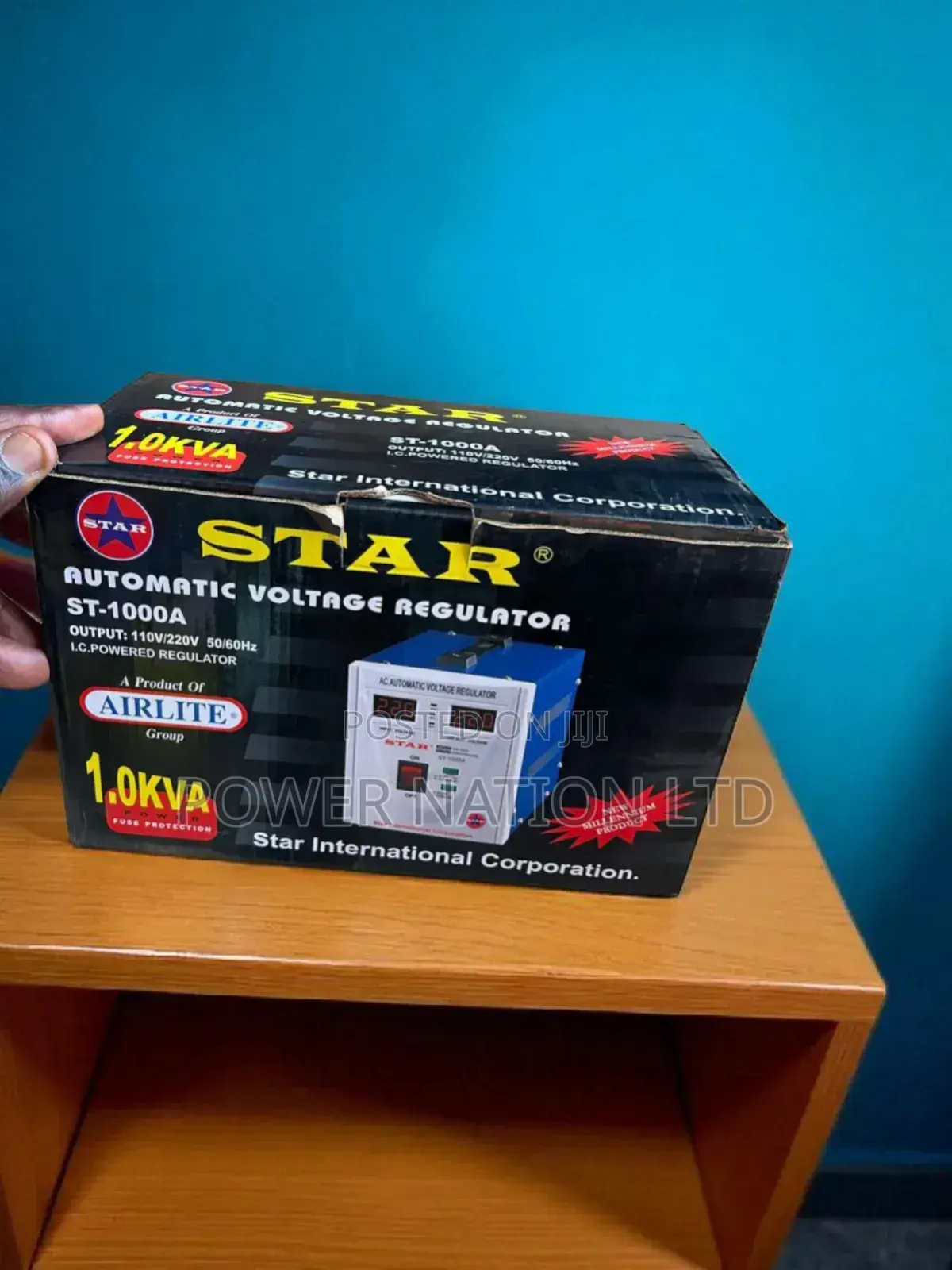 1000w Stabilizer or Automatic Voltage Regulator Hometech