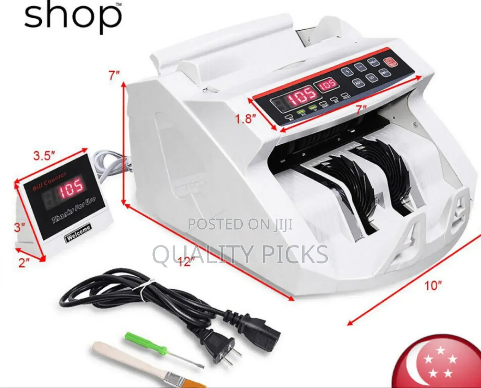 Bill Counter / Money Counting Machine -counterfeit Detector ,