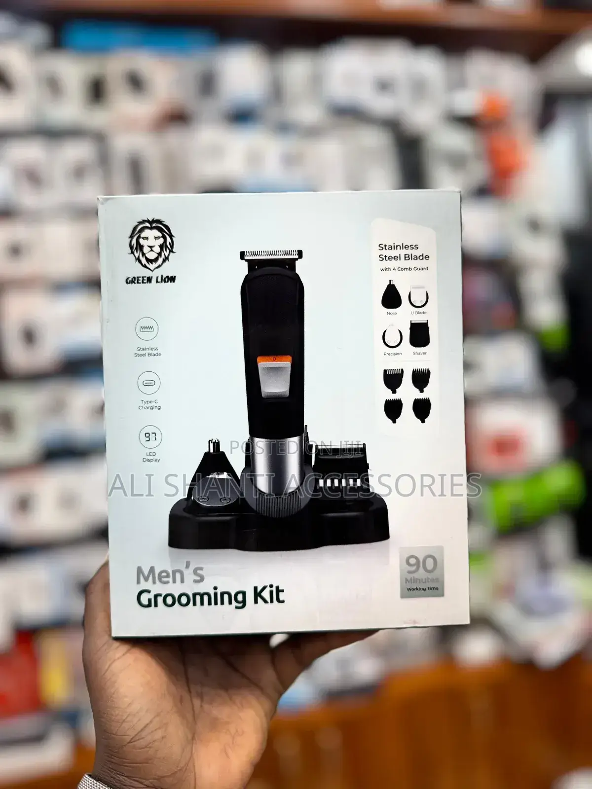 Green Lion Men’S Grooming Kit