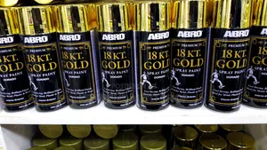 Abro Car Premium 18kt.Gold Spray Paint