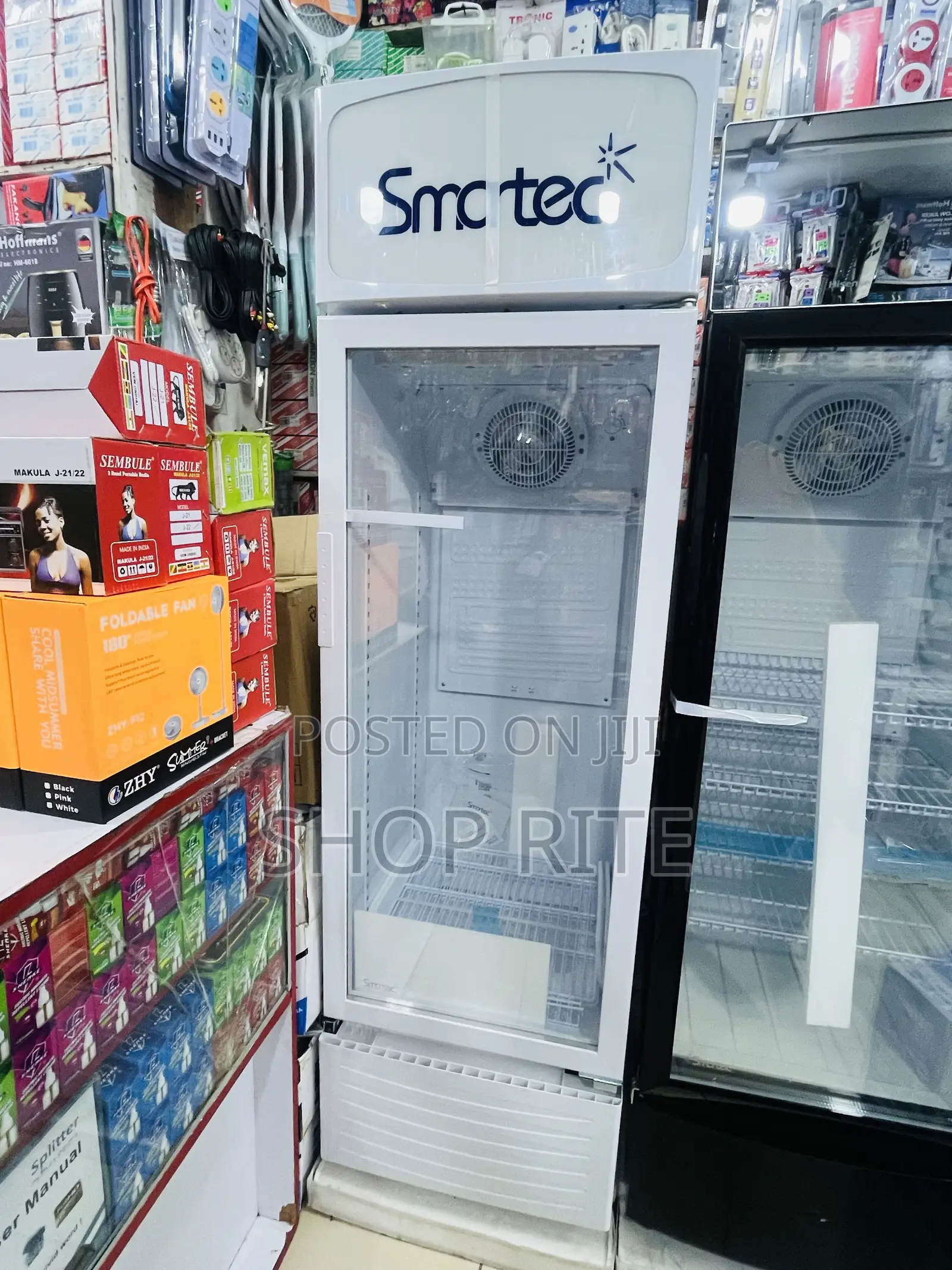 Smartec 400 Liters Original Glass Display Chiller Refrigerator