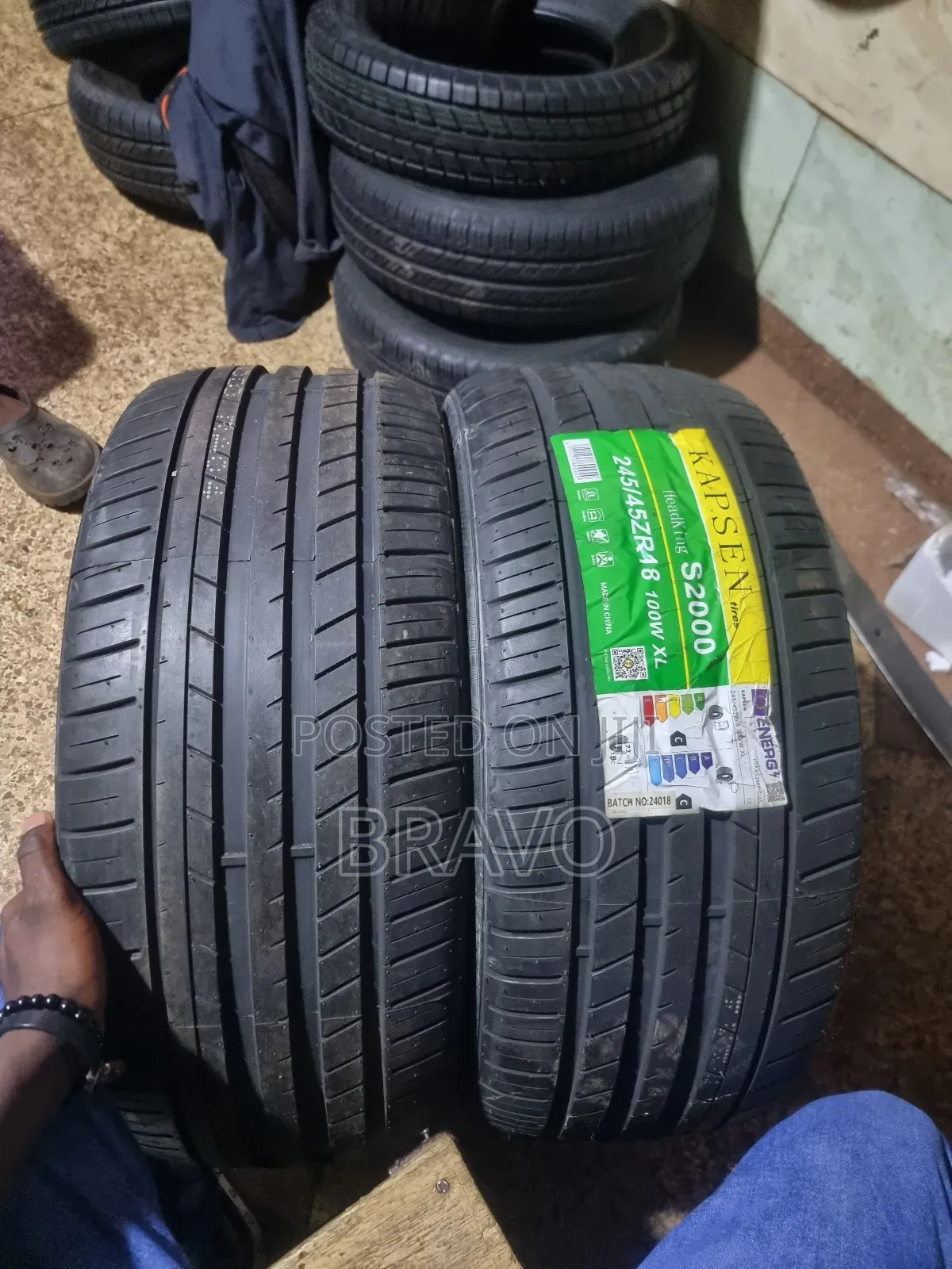 245/45r18 Kapsen Tires Low Profile.