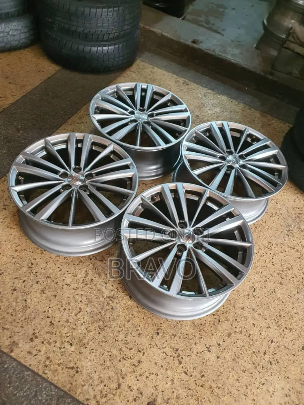Subaru Size 17 Sliver Rims .