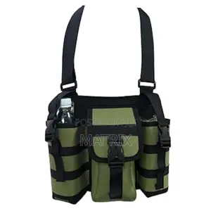 Chest Bag With Water Bottle Holder Sport For Climbing Camping