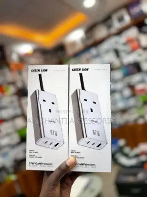 Green Lion 67w Gan Premium Ac Socket
