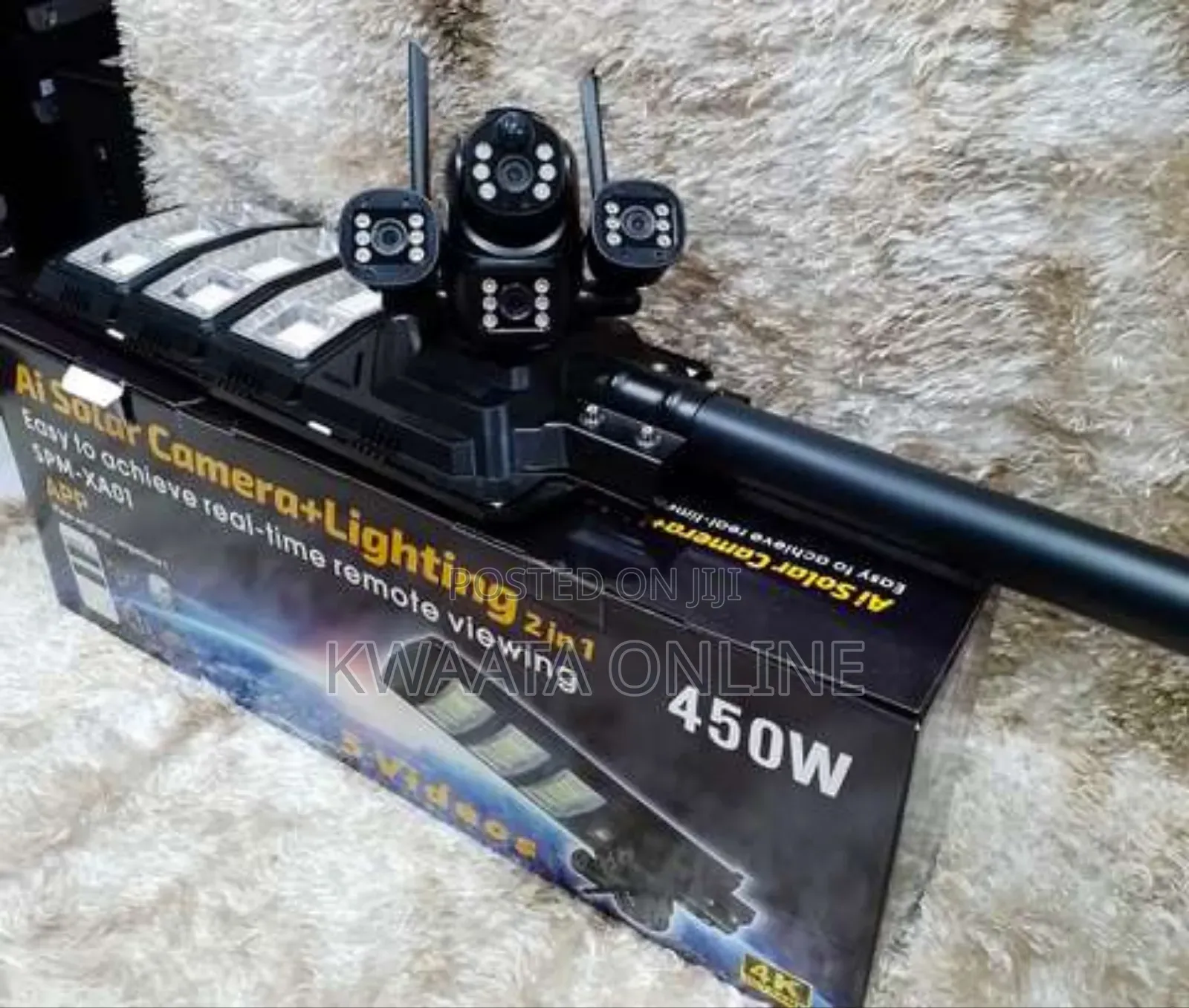 4g Sim Card Solar Powered Camera Triple 450w Led Solar Hd 12mp