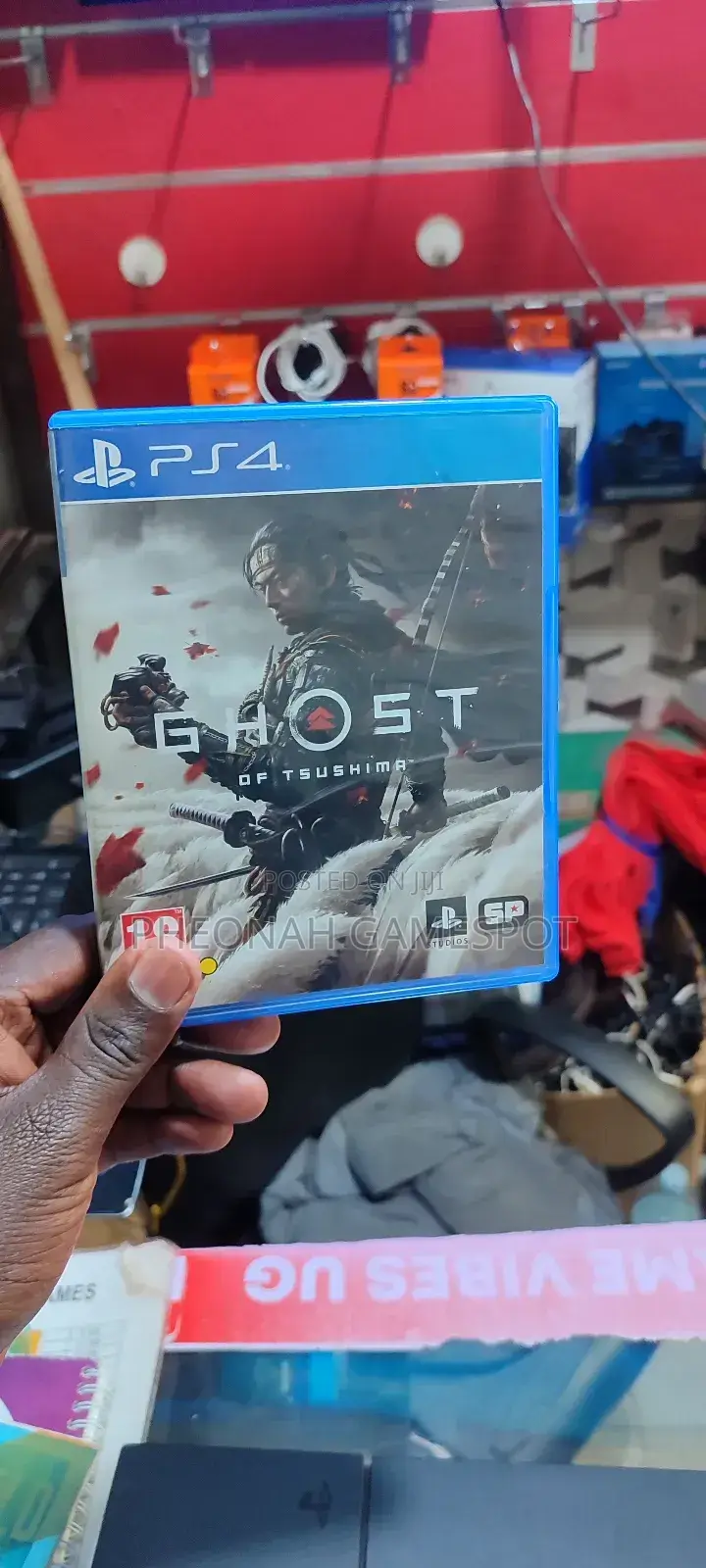 Ghost Of Tsushima Game Cd For Ps4 Brand New