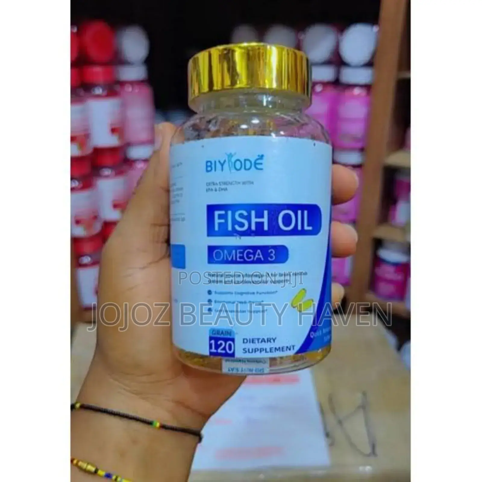 Fish Oil With Omega3 Dietary Supplements