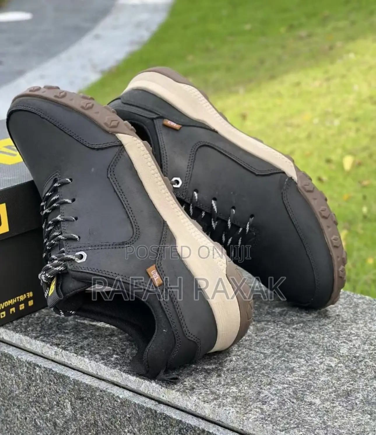 Original Men’S Black Cat Casual Leather Sneakers